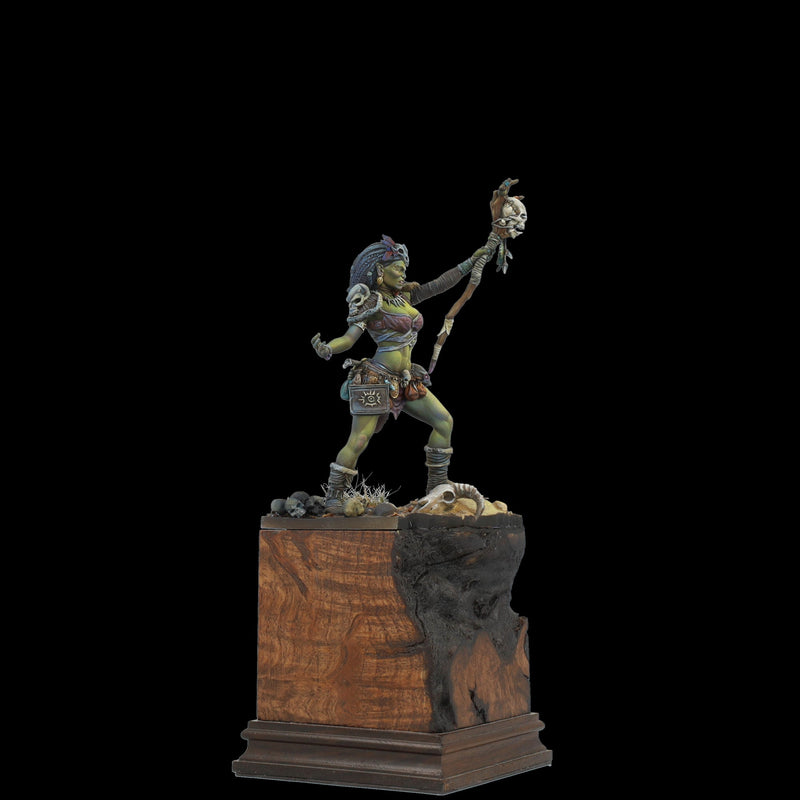 Scale 75 SCF-017 Figures Scale World Fantasy Aruh Ka The Shaman Orc 75mm