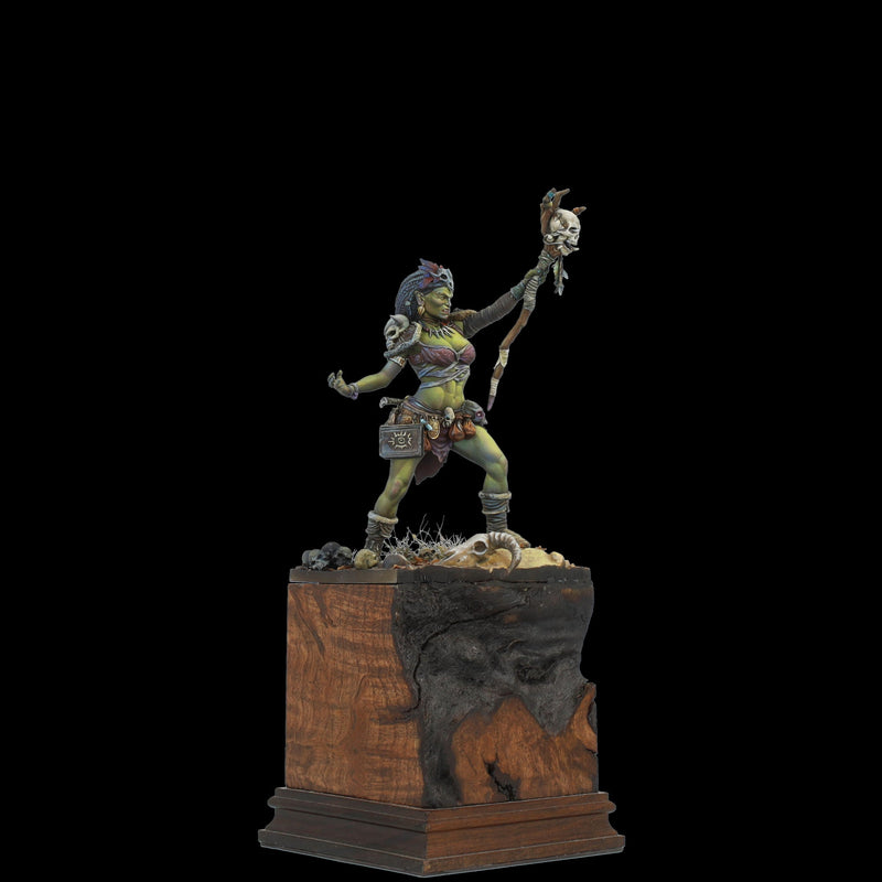 Scale 75 SCF-017 Figures Scale World Fantasy Aruh Ka The Shaman Orc 75mm
