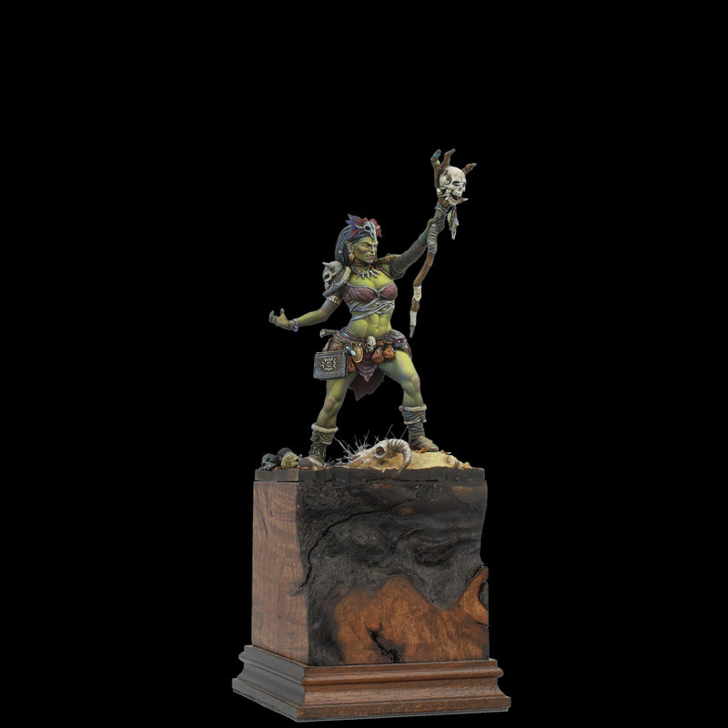 Scale 75 SCF-017 Figures Scale World Fantasy Aruh Ka The Shaman Orc 75mm