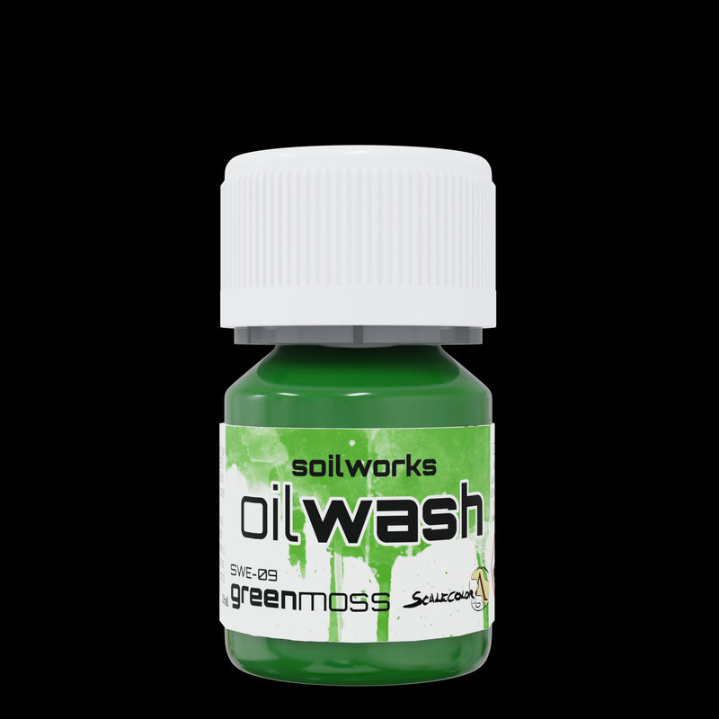 Scale 75 SWE-09 Soilworks Washes Green Moss 30ml
