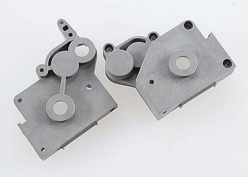 zTraxxas 4191A - Gearbox Halves (Grey) (Left & Right)