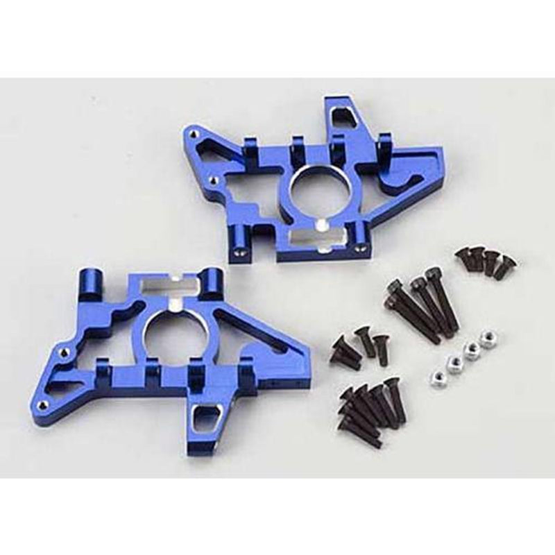 zTraxxas 4929X - Bulkheads Rear (Machined 6061-T6 Aluminum) (Blue)(L&R)
