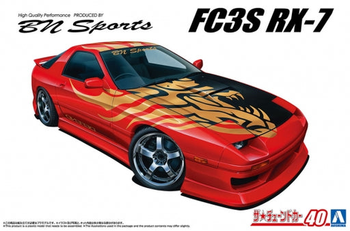 Aoshima 6820 1/24 BNSPORTS FC3S RX-7 MAZDA89 (9201978310893)