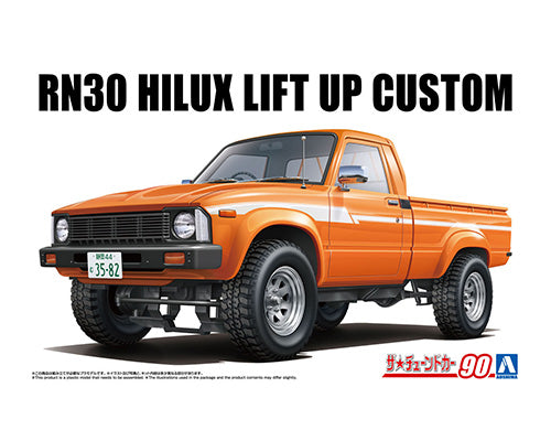 Aoshima 6849 1/24 TOYOTA RN30 HILUX LIFT UP CUSTOM78 (9201980670189)