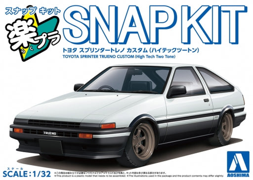 Aoshima 6911 1/32 TRUENO SPRINTER HIGH TECH TWO TONE (9201976443117)