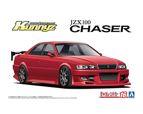 Aoshima 6928 1/24 KUNNYS JZX100 CHASER V98 (9201978671341)