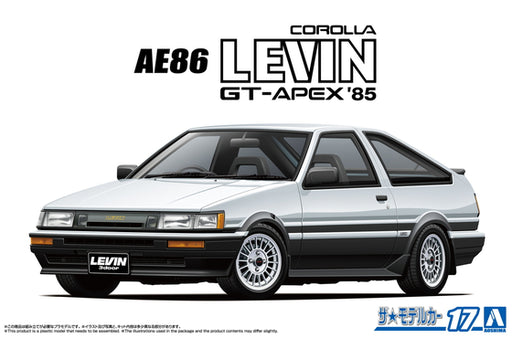 Aoshima 6931 1/24 TOYOTA AE86 COROLLA LEVIN GT-APEX85 (9201979031789)