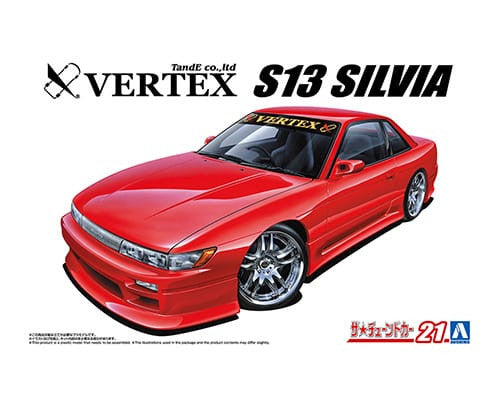 Aoshima 6989 1/24 NISSAN VERTEX PS13 SILVIA91 (9201978867949)