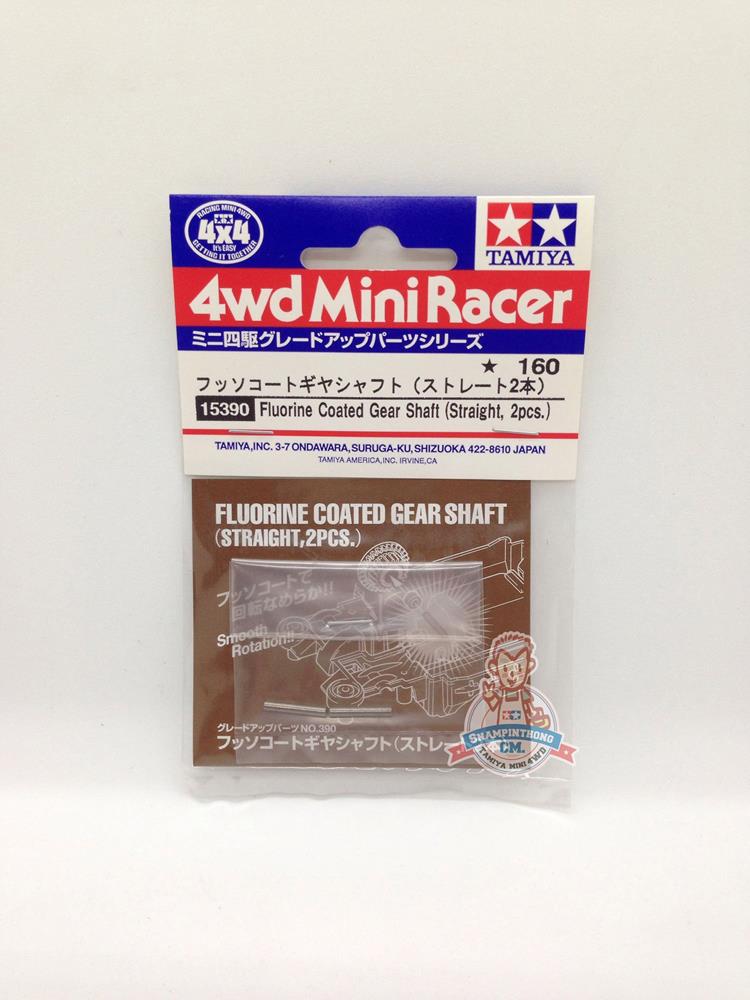 Tamiya 15390 MINI 4WD FL.COATED G SHAFT (2) - Hobby City NZ (7927524196589)