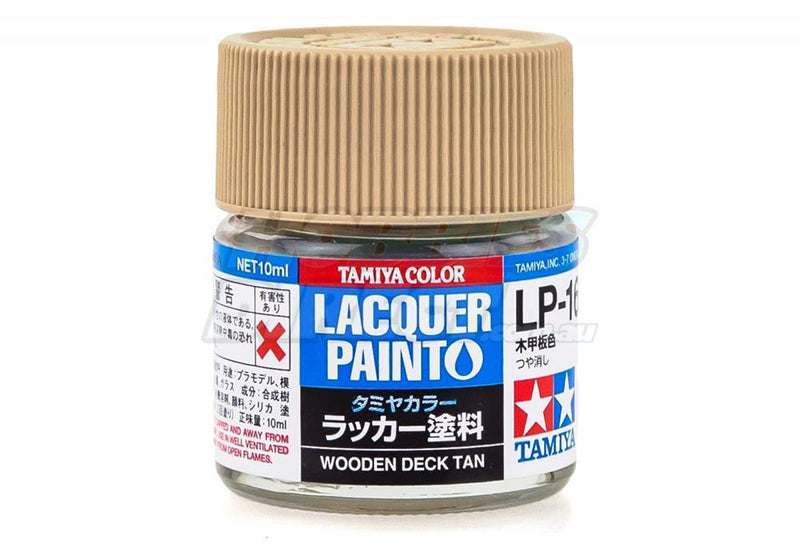 Tamiya 82116 LP-16 Wooden Deck Tan Lacquer Paint 10ml