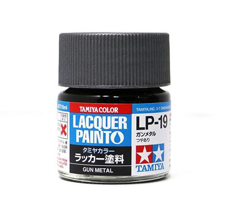 Tamiya 82119 LP-19 Gun Metal Lacquer Paint 10 ml