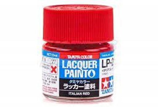 Tamiya 82121 LP-21 Italian Red Lacquer Paint 10 ml (778290921521)