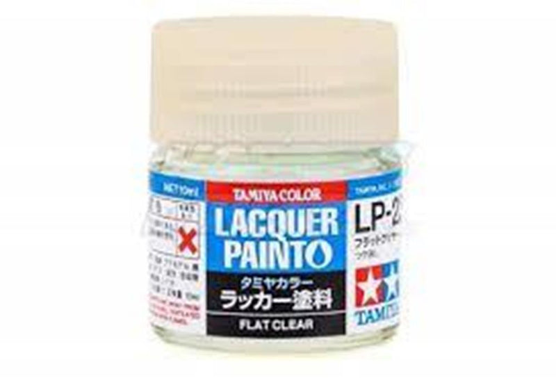 Tamiya 82123 LP-23 Flat Varnish Lacquer Paint 10 ml