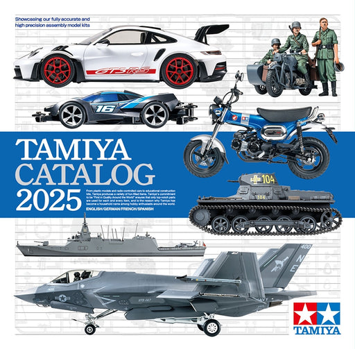 TAMIYA TAM2025T TAMIYA CATALOGUE 2025 (9075134202093)