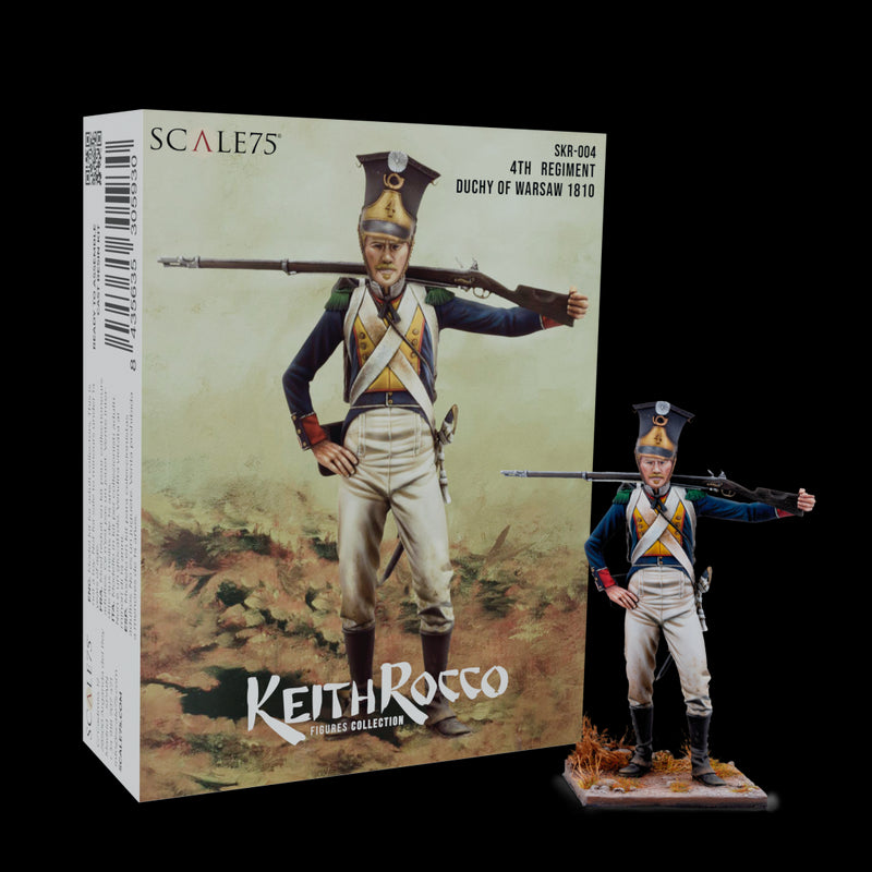 Scale 75 SKR-004 Figures Keith Rocco 4Th Regiment Duchy Of Warsaw 75mm