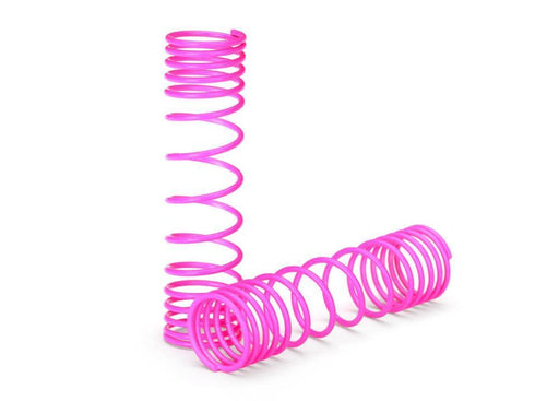 Traxxas 5858P Springs Rear Progresive Rate Pink (8559508881645)