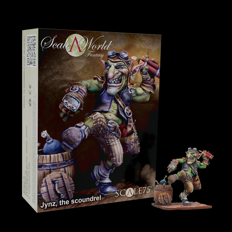 Scale 75 SCF-019 Figures Scale World Fantasy Jynz The Scoundrel 75mm
