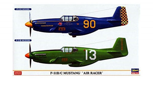 Hasegawa 02155 1/72 P-51B/C Mustang Air Racer (2 kits) Limited Edition (7650637807853)