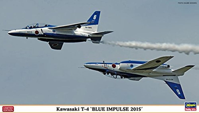 Hasegawa 02174 1/72 Kawasaki T-4 "Blue Impulse 2015" Combo (2 kits) Limited Edition