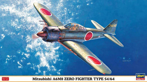 Hasegawa 09821 1/48 Mitsubishi A6M8 Zero Fighter Type 54/64 (795031109681)