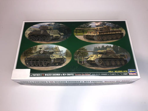 Hasegawa 30035 1/72 Tiger I/Panther G Vs. M4A3E8 Sherman/M24 (4 kits) Limited Edition (7650641248493)