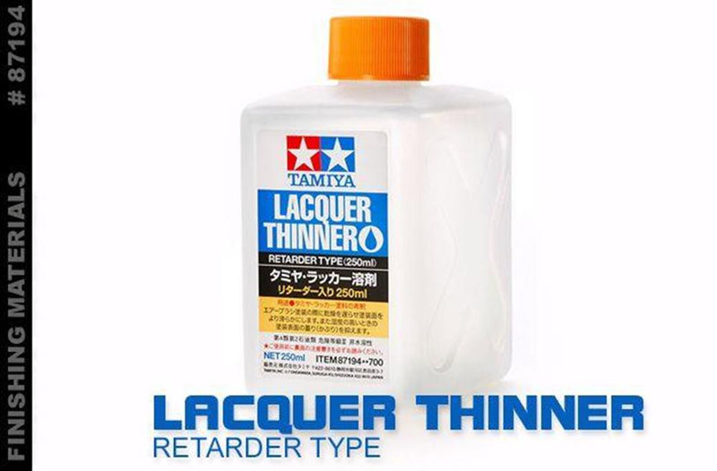 Tamiya 87194 Lacquer Thinner (Retarder Type) 250ml