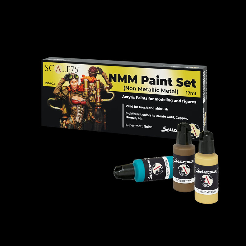 Scale 75 SSE-002 Scalecolor NMM Gold and Copper Paint Set