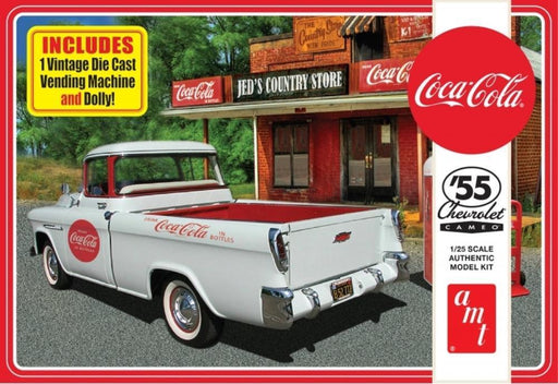 AMT 1094 1/25 1955 Chevy Cameo Pickup Coca Cola (8324637130989)