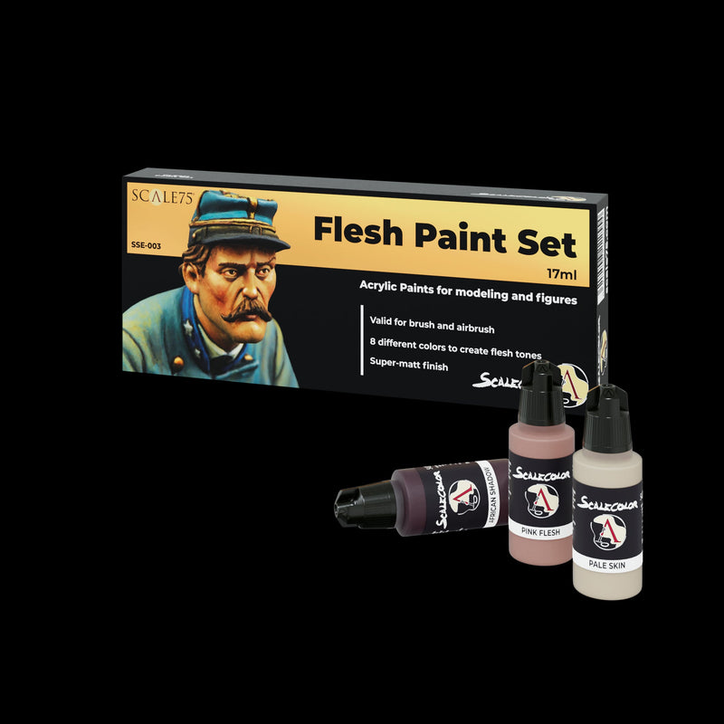 Scale 75 SSE-003 Scalecolor Flesh Paint Set