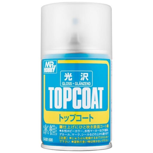 Gunze B502 Mr. Topcoat - Semi-Gloss Clear Spray (7637231665389)