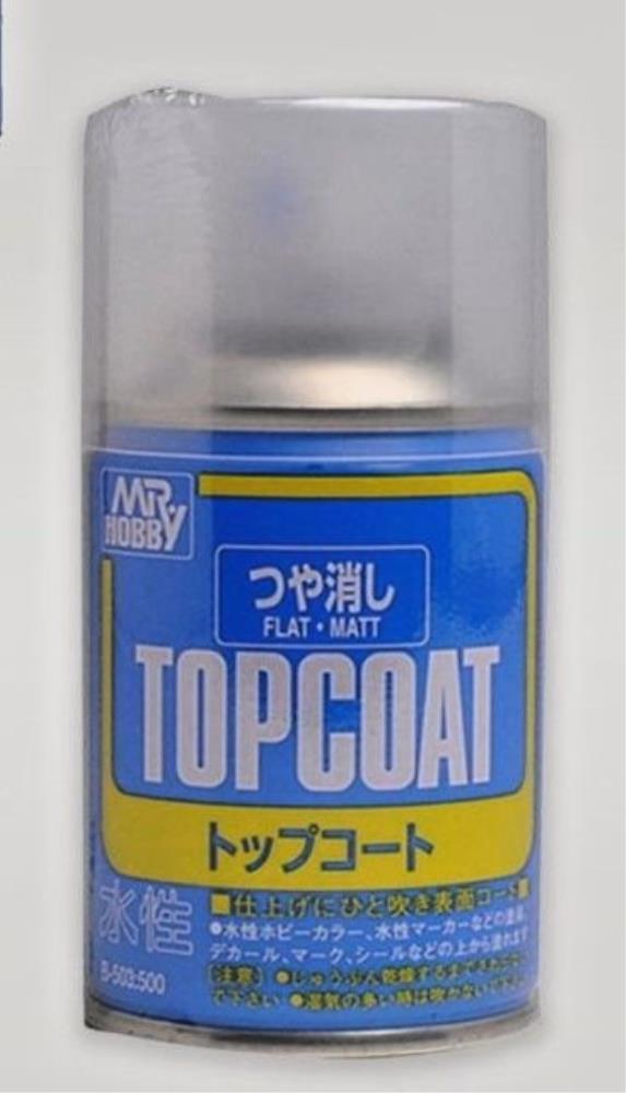 Gunze B503 Mr. Topcoat -  Flat Spray - Hobby City NZ