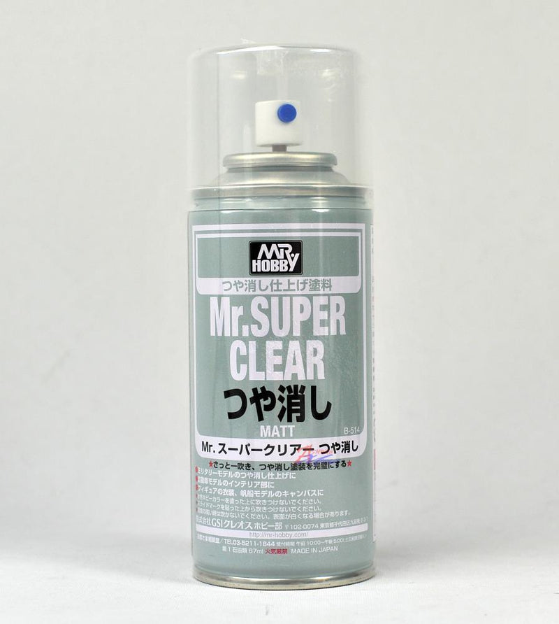 Gunze B514 Mr. Super Clear Flat 170ml Spray - Hobby City NZ