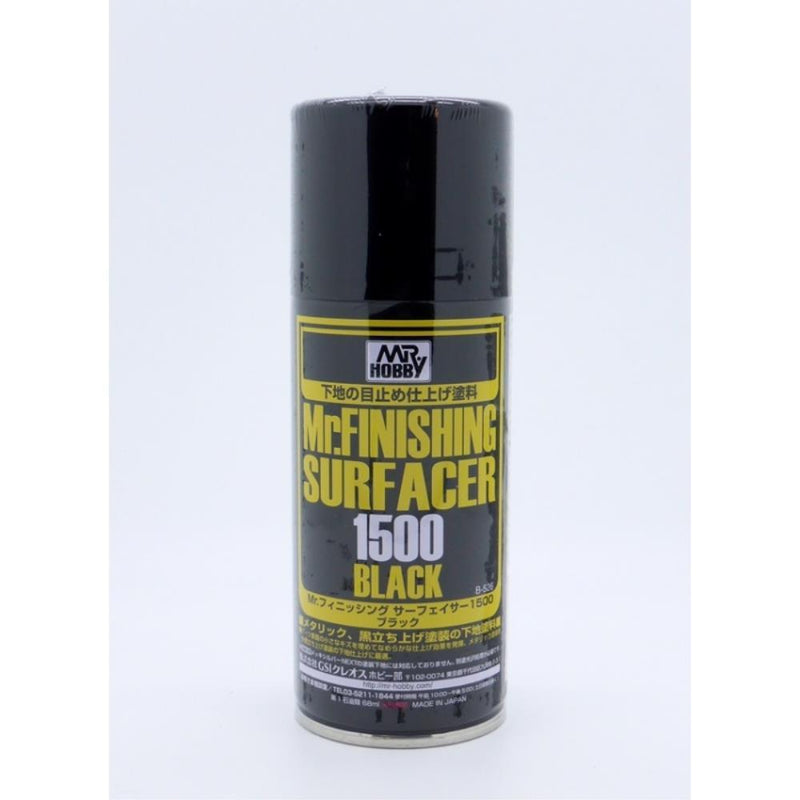 Gunze B526 Mr. Finishing Surfacer Black 1500 170ml Spray