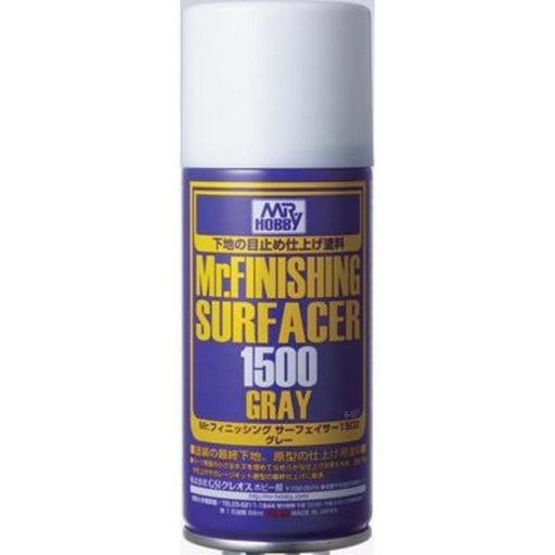 Gunze B527 Mr. Finishing Surfacer Grey 1500 170ml Spray (7536532127981)