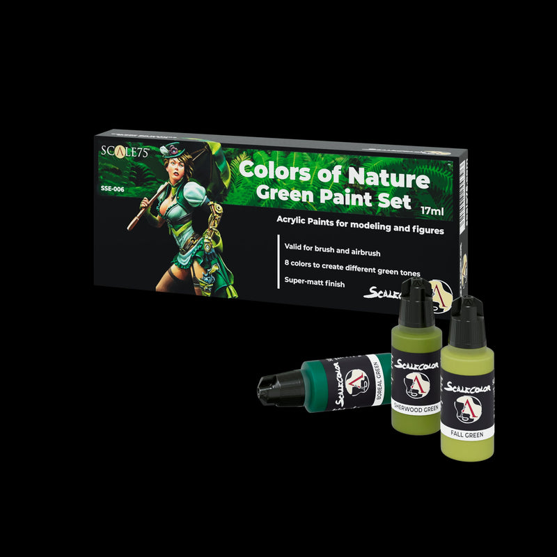 Scale 75 SSE-006 Scalecolor Colours and Nature Paint Set