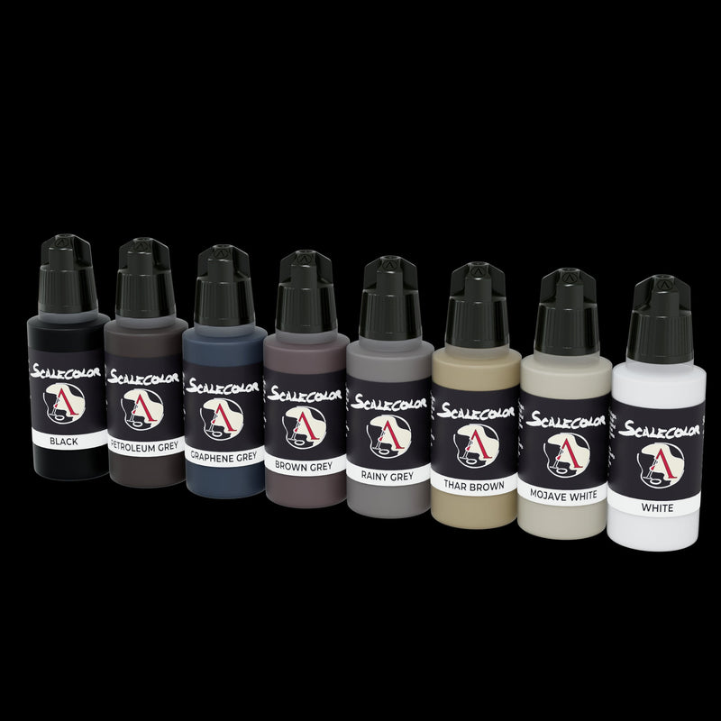 Scale 75 SSE-008 Scalecolor Black and White Paint Set
