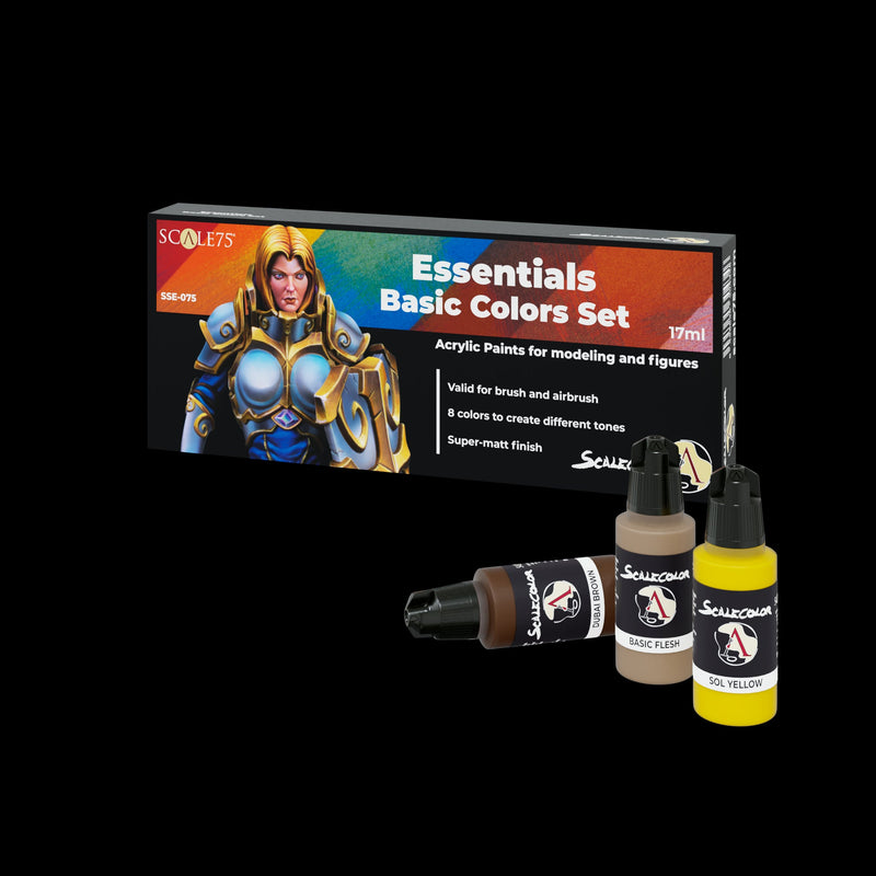 Scale 75 SSE-075 Scalecolor Essentials Paint Set
