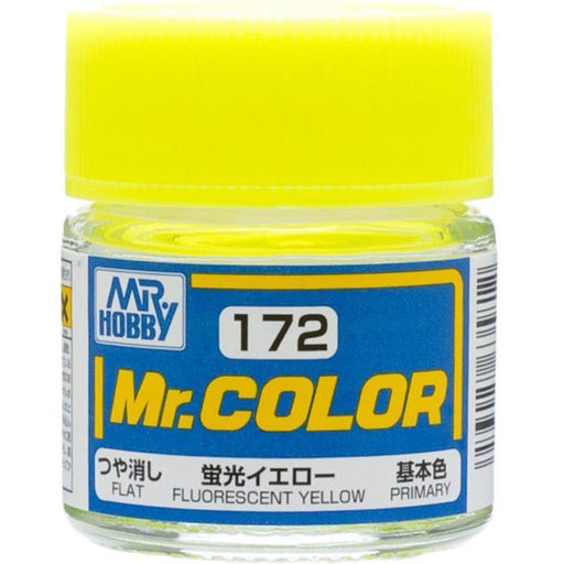 Gunze C172 Mr. Color - Semi Gloss Fluororescent Yellow (7603041468653)