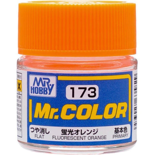 Gunze C173 Mr. Color -  Semi Gloss Fluorescent Orange (7637237563629)