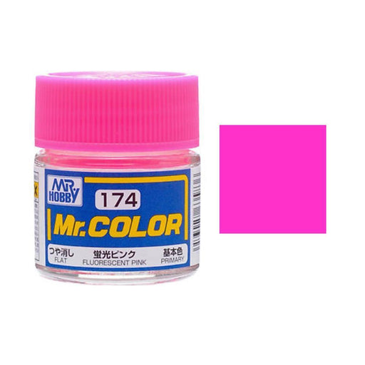 Gunze C174 Mr. Color -  Semi Gloss Fluorescent Pink - Hobby City NZ