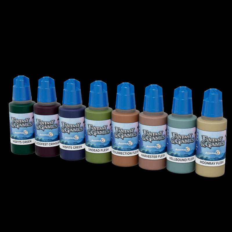 Scale 75 SSE-015 Fantasy Colours Unnatural Flesh  Paint Set