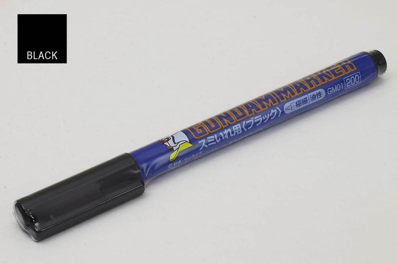Gunze GM01 Gundam Marker Ultra Fine Black