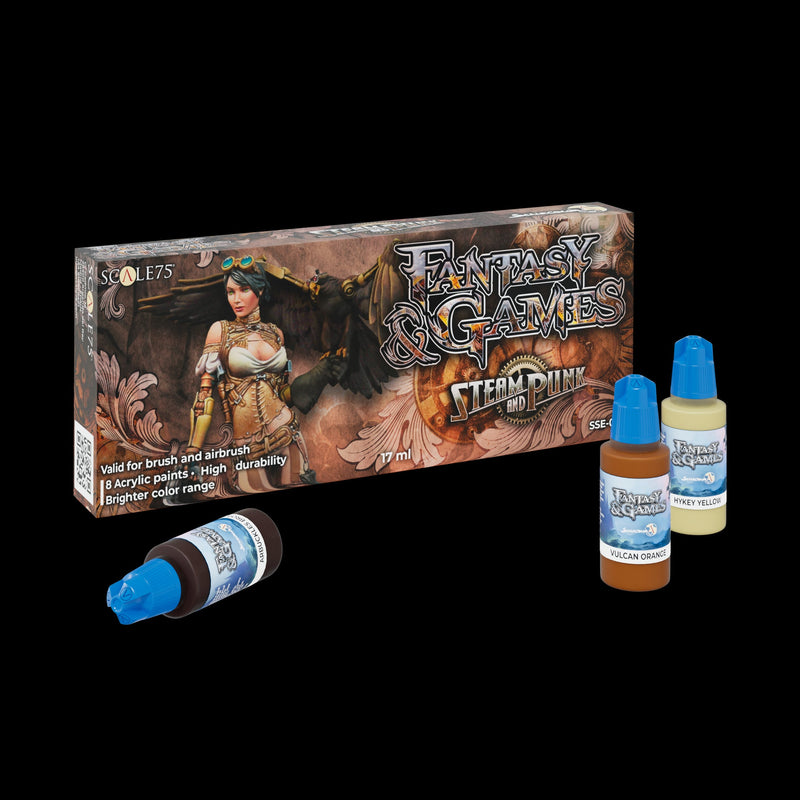 Scale 75 SSE-018 Fantasy Colours Steam And Punk  Paint Set