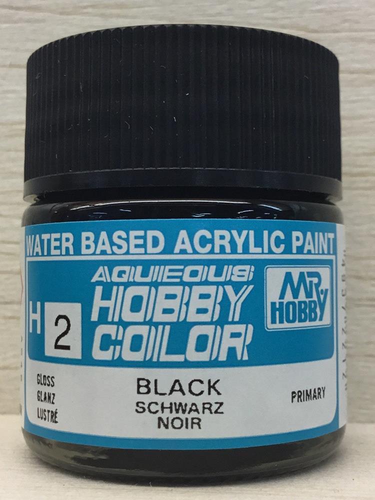 Gunze H002 Mr. Hobby Aqueous Gloss Black