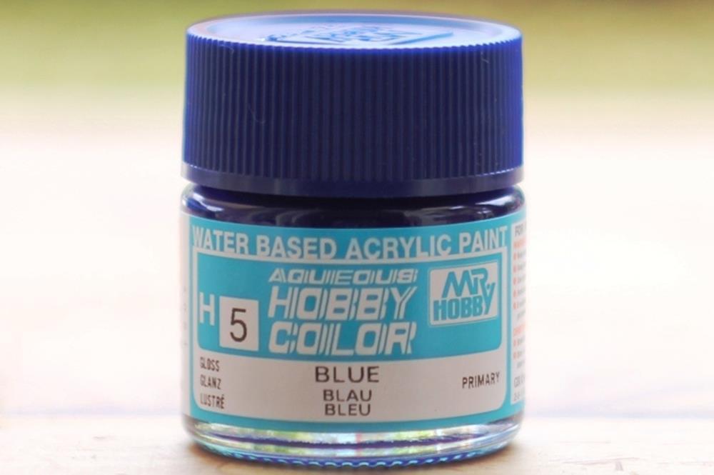 Gunze H005 Mr. Hobby Aqueous Gloss Blue (7637257191661)