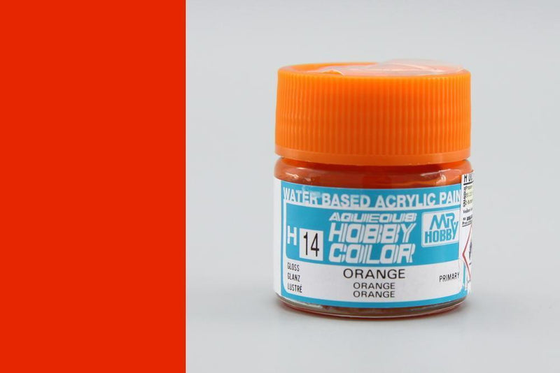 Gunze H014 Mr. Hobby Aqueous Gloss Orange