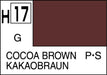 Gunze H017 Mr. Hobby Aqueous Gloss Cocoa Brown ( Hull Red ) (7637259223277)