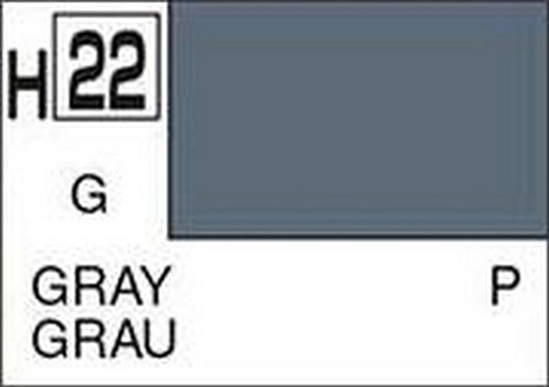 Gunze H022 Mr. Hobby Aqueous Gloss Grey