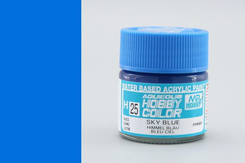 Gunze H025 Mr. Hobby Aqueous Gloss Sky Blue