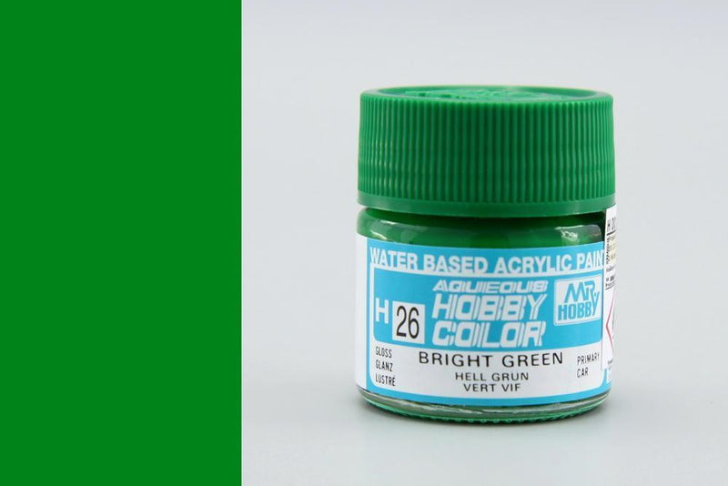 Gunze H026 Mr. Hobby Aqueous Gloss Bright Green